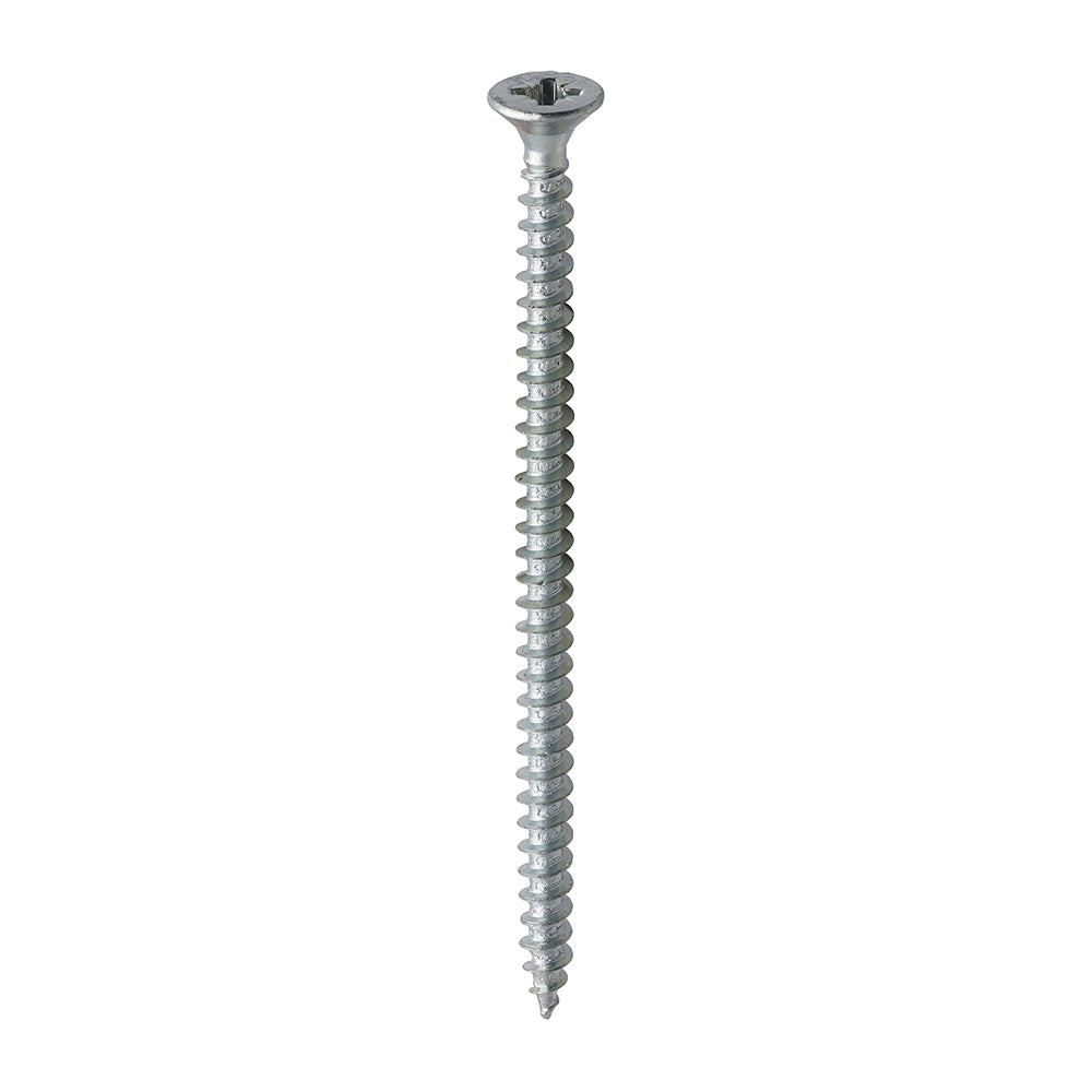 This is an image of Timco - Solo Chipboard & Woodscrews - PZ - Double Countersunk - Zinc 4.0 x 70mm - (200 PCS Box) 40070SOLOZ