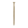 This is an image of Timco - Classic Multi-Purpose Screws - PZ - Double Countersunk - Yellow 4.0 x 80mm - (200 PCS Box) 40080CLAF