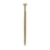 This is an image of Timco - Classic Multi-Purpose Screws - PZ - Double Countersunk - Yellow 4.0 x 80mm - (200 PCS Box) 40080CLAF