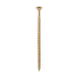 This is an image of Timco - Solo Chipboard & Woodscrews - PZ - Double Countersunk - Yellow 4.0 x 80mm - (200 PCS Box) 40080SOLOC