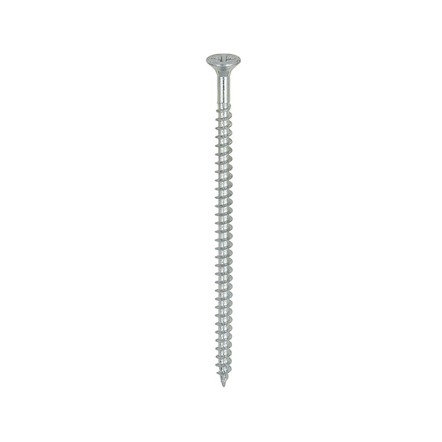This is an image of Timco - Solo Chipboard & Woodscrews - PZ - Double Countersunk - Zinc 4.0 x 80mm - (200 PCS Box) 40080SOLOZ