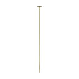 This is an image of Timco - Timber Frame Construction & Landscaping Screws - Wafer - Exterior - Green Organic 8.0 x 400mm - (25 PCS Box) 400INW