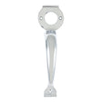 This is an image of Timco - Escutcheon Handle - Chrome 8" (1 Each TIMpac) 427336