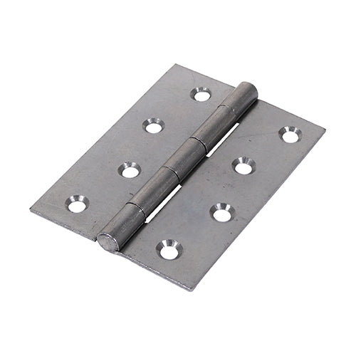 This is an image of Timco - Plain Butt Hinge - Fixed Pin (1838) - Self Colour 100 x 70 (1 Pairs TIMbag) 434025P