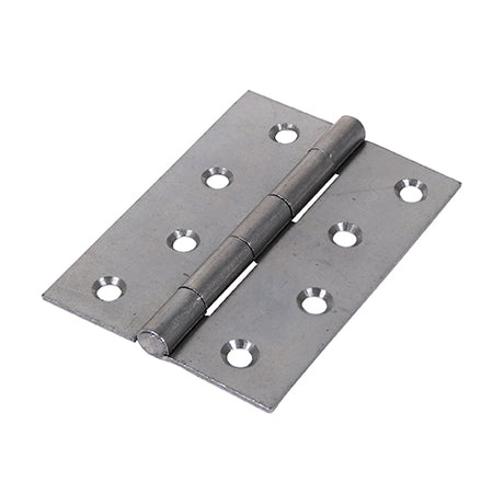 This is an image of Timco - Plain Butt Hinge - Fixed Pin (1838) - Self Colour 100 x 70 (1 Pairs TIMbag) 434025P