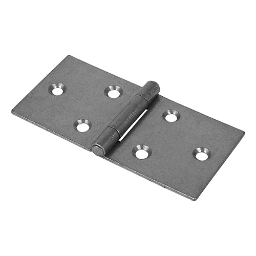This is an image of Timco - Backflap Hinge - Uncranked Knuckle (404) - Self Colour 50 x 106 (1 Pairs Plain Bag) 434029