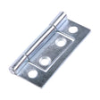 This is an image of Timco - Flush Hinge (105) - Zinc 50 x 38.5 (1 Pairs TIMpac) 434056P
