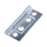 This is an image of Timco - Flush Hinge (105) - Zinc 50 x 38.5 (1 Pairs TIMpac) 434056P