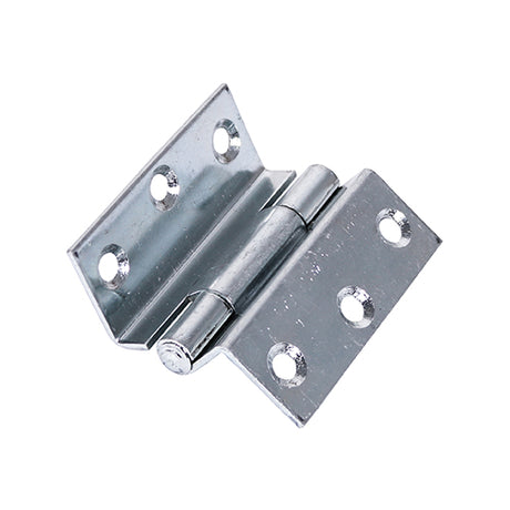 This is an image of Timco - Stormproof Hinge (1951) - Zinc 63 x 58 (1 Pairs TIMpac) 434105P