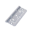 This is an image of Timco - Hurlinge - Fixed Pin (104) - Zinc 101 x 66 (1 Pairs Plain Bag) 434142