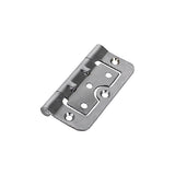 This is an image of Timco - Hurlinge - Fixed Pin (104) - Polished Chrome 75 x 55 (1 Pairs Plain Bag) 434202