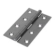 This is an image of Timco - Narrow Plain Butt Hinge (5050) - Self Colour 100 x 58 (1 Pairs Plain Bag) 434324