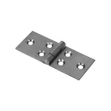 This is an image of Timco - Backflap Hinge - Uncranked Knuckle (404) - Self Colour 32 x 76 (1 Pairs Plain Bag) 434461