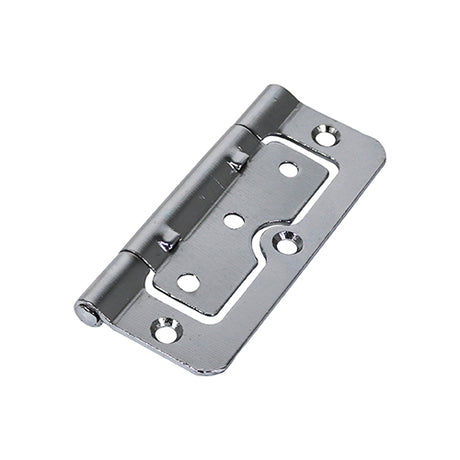 This is an image of Timco - Hurlinge - Fixed Pin (104) - Polished Chrome 101 x 66 (1 Pairs Plain Bag) 434666