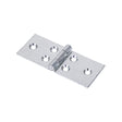 This is an image of Timco - Backflap Hinge - Uncranked Knuckle (404) - Zinc 32 x 76 (1 Pairs TIMpac) 434846P