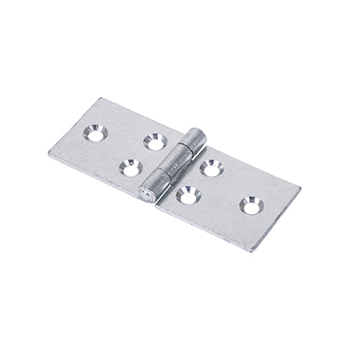This is an image of Timco - Backflap Hinge - Uncranked Knuckle (404) - Zinc 32 x 76 (1 Pairs TIMpac) 434846P