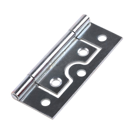 This is an image of Timco - Flush Hinge (105) - Zinc 63 x 37 (1 Pairs Plain Bag) 434900