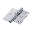 This is an image of Timco - Rising Butt Hinge (466) - Left Hand - Zinc 75 x 72 (1 Pairs Plain Bag) 434910