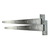 This is an image of Timco - Pair of Scotch Tee Hinges - Hot Dipped Galvanised 18" (1 Pairs TIMbag) 447785