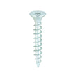 This is an image of Timco - Solo Chipboard & Woodscrews - PZ - Double Countersunk - Zinc 4.5 x 30mm - (200 PCS Box) 45030SOLOZ