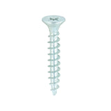 This is an image of Timco - Solo Chipboard & Woodscrews - PZ - Double Countersunk - Zinc 4.5 x 30mm - (200 PCS Box) 45030SOLOZ