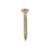 This is an image of Timco - Classic Multi-Purpose Screws - PZ - Double Countersunk - Yellow 4.5 x 35mm - (200 PCS Box) 45035CLAF