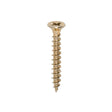 This is an image of Timco - Solo Chipboard & Woodscrews - PZ - Double Countersunk - Yellow 4.5 x 35mm - (200 PCS Box) 45035SOLOC