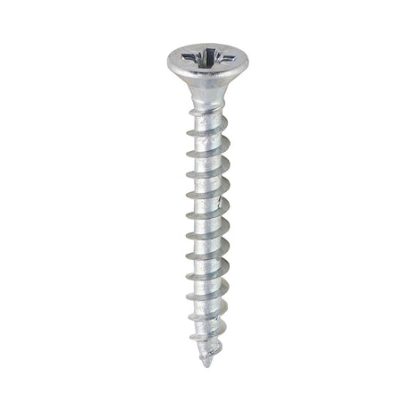 This is an image of Timco - Solo Chipboard & Woodscrews - PZ - Double Countersunk - Zinc 4.5 x 35mm - (200 PCS Box) 45035SOLOZ
