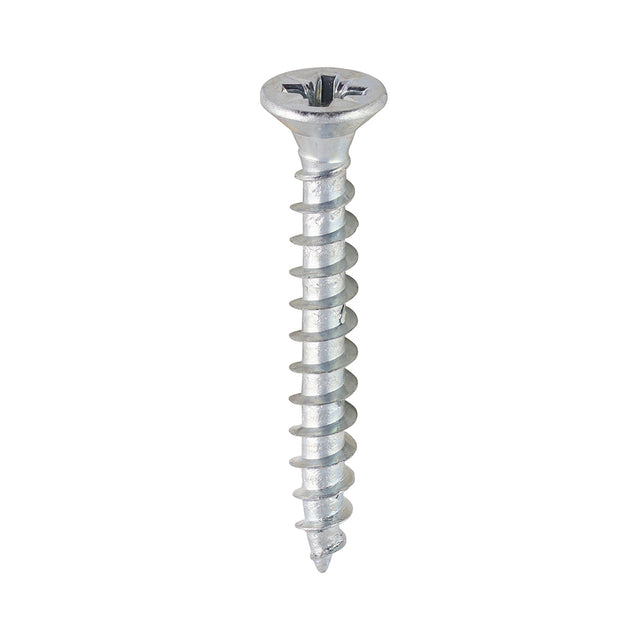 This is an image of Timco - Solo Chipboard & Woodscrews - PZ - Double Countersunk - Zinc 4.5 x 35mm - (200 PCS Box) 45035SOLOZ