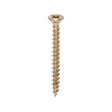 This is an image of Timco - Solo Chipboard & Woodscrews - PZ - Double Countersunk - Yellow 4.5 x 45mm - (200 PCS Box) 45045SOLOC