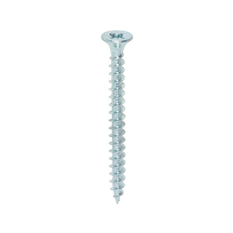 This is an image of Timco - Solo Chipboard & Woodscrews - PZ - Double Countersunk - Zinc 4.5 x 50mm - (200 PCS Box) 45050SOLOZ