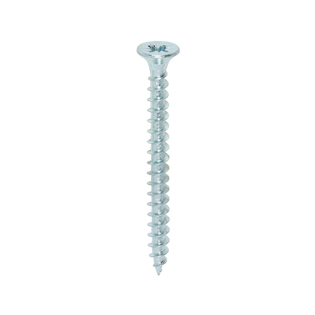 This is an image of Timco - Solo Chipboard & Woodscrews - PZ - Double Countersunk - Zinc 4.5 x 50mm - (200 PCS Box) 45050SOLOZ