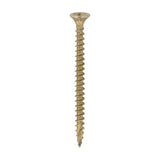 This is an image of Timco - C2 Strong-Fix Screws - PZ - Double Countersunk - Twin-Cut - Yellow 4.5 x 60mm - (200 PCS Box) 45060C2