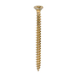 This is an image of Timco - Solo Chipboard & Woodscrews - PZ - Double Countersunk - Yellow 4.5 x 60mm - (200 PCS Box) 45060SOLOC