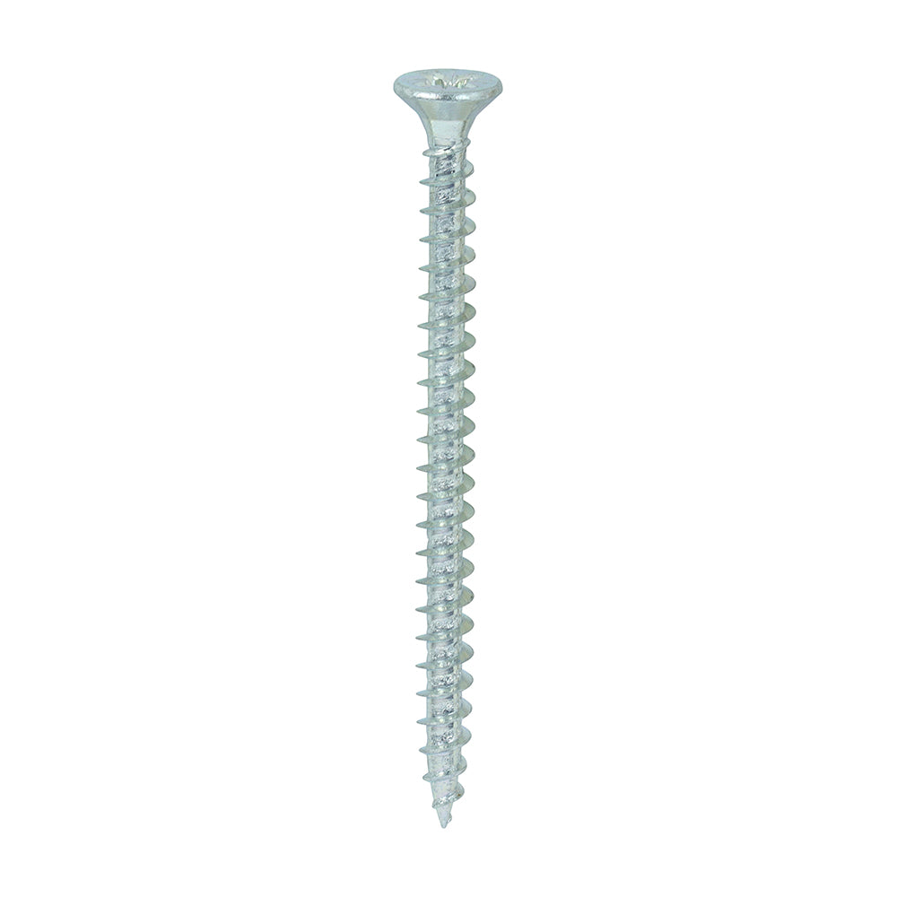 This is an image of Timco - Solo Chipboard & Woodscrews - PZ - Double Countersunk - Zinc 4.5 x 60mm - (200 PCS Box) 45060SOLOZ