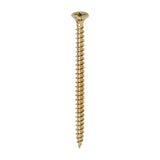 This is an image of Timco - Solo Chipboard & Woodscrews - PZ - Double Countersunk - Yellow 4.5 x 70mm - (200 PCS Box) 45070SOLOC