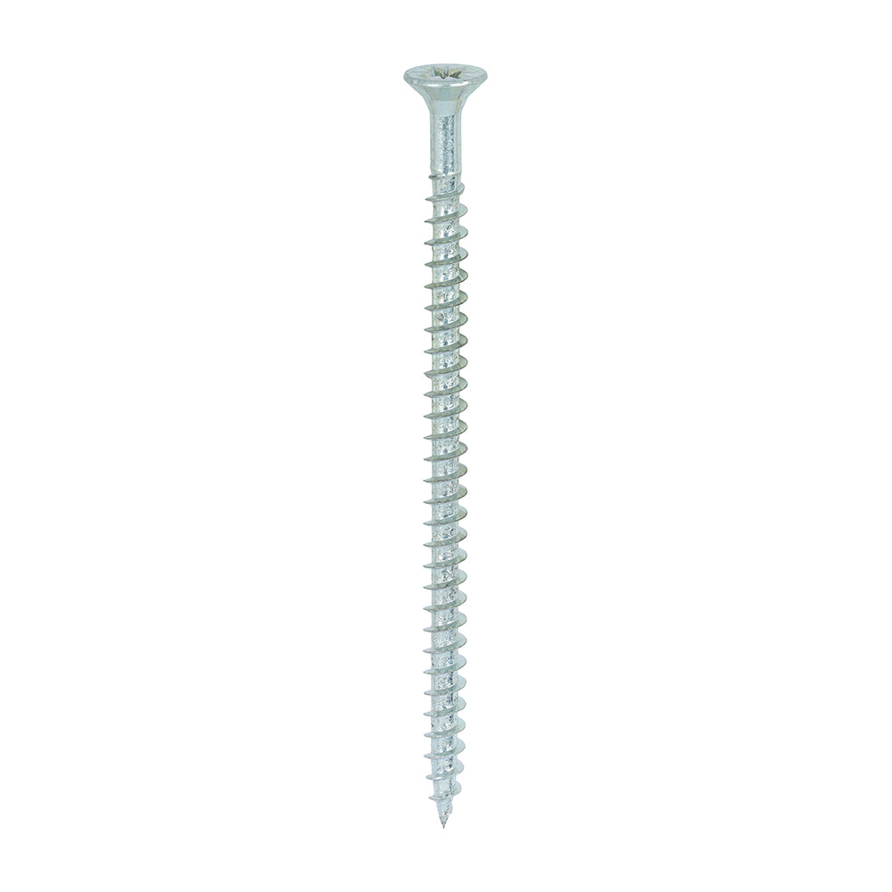 This is an image of Timco - Solo Chipboard & Woodscrews - PZ - Double Countersunk - Zinc 4.5 x 80mm - (200 PCS Box) 45080SOLOZ