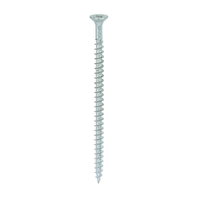 This is an image of Timco - Solo Chipboard & Woodscrews - PZ - Double Countersunk - Zinc 4.5 x 80mm - (200 PCS Box) 45080SOLOZ
