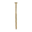 This is an image of Timco - Velocity Premium Multi-Use Screws - PZ - Double Countersunk - Yellow 4.5 x 80mm - (200 PCS Box) 45080VY