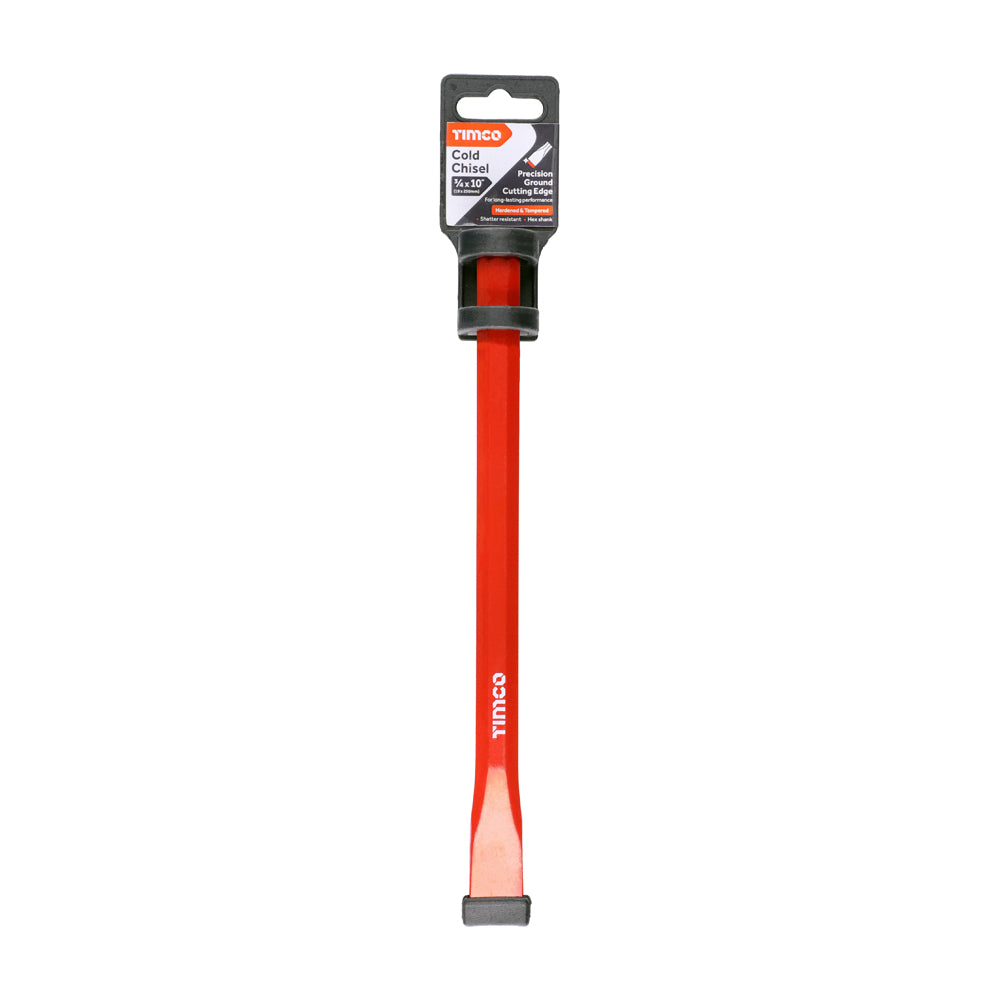 This is an image of Timco - Cold Chisel 3/4 x 10" (1 Each Clip) 468010