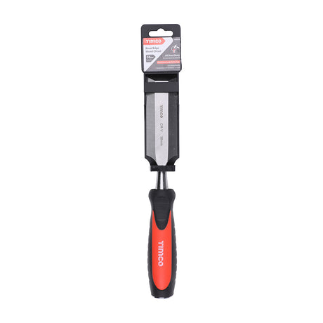 This is an image of Timco - Bevel Edge Wood Chisel 38mm (1 Each Clip) 468028
