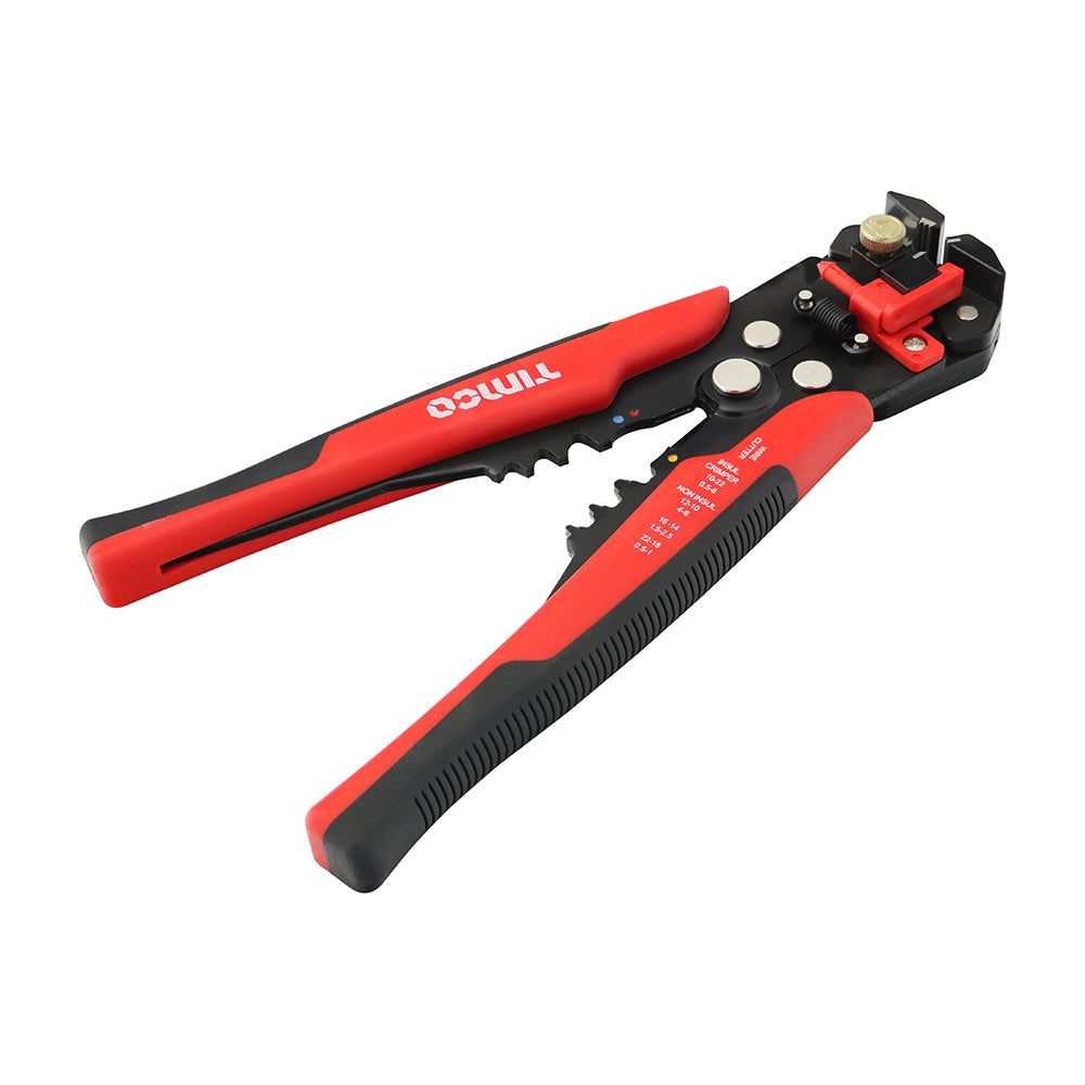 This is an image of Timco - Professional Wire Strippers 8" (1 Each Blister Pack) 468110