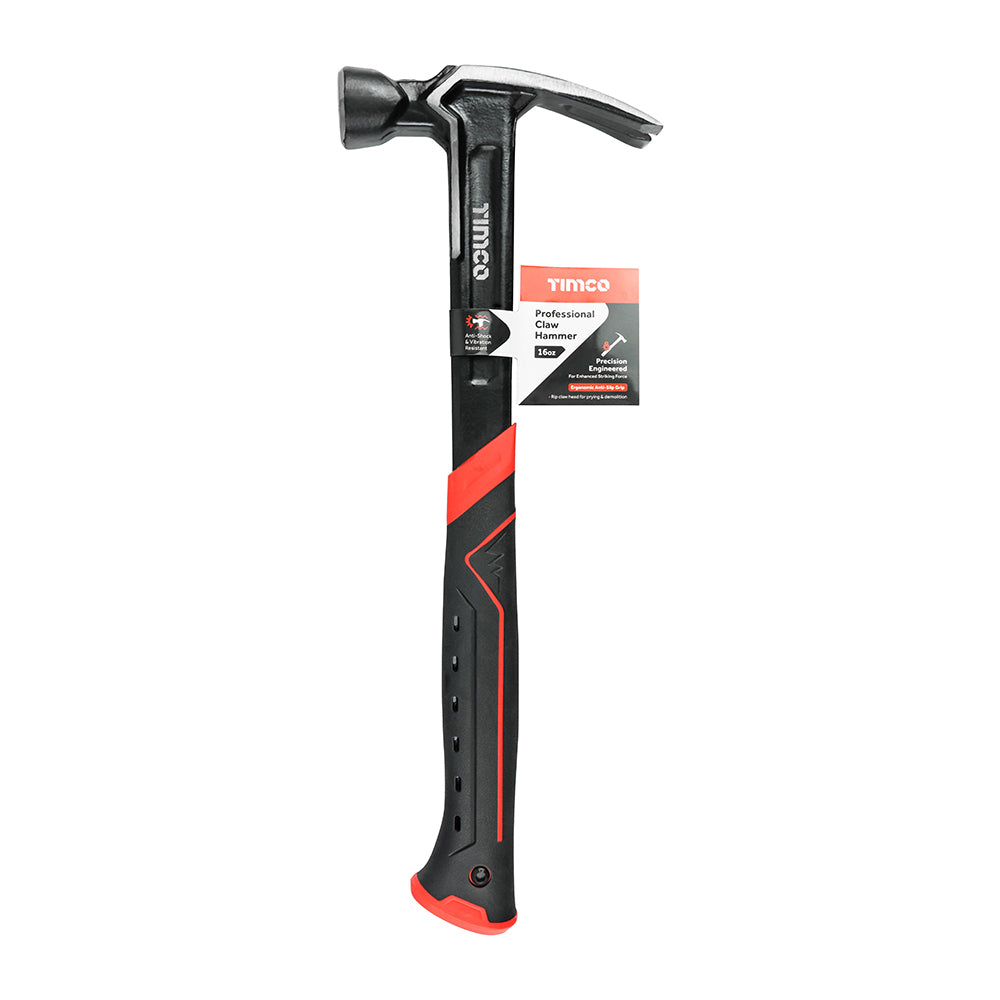 This is an image of Timco - Professional Claw Hammer 16oz (1 Each Unit) 468117