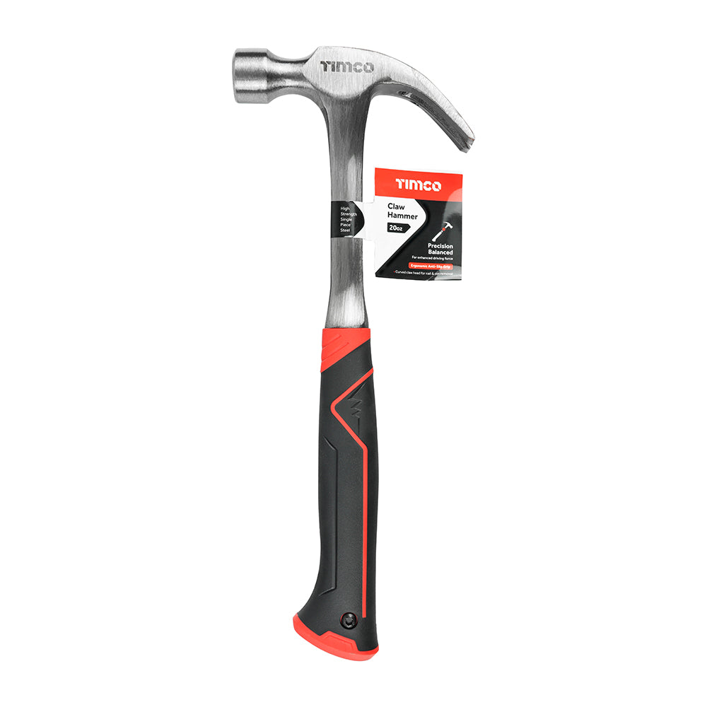This is an image of Timco - Claw Hammer - One Piece 20oz (1 Each Unit) 468119