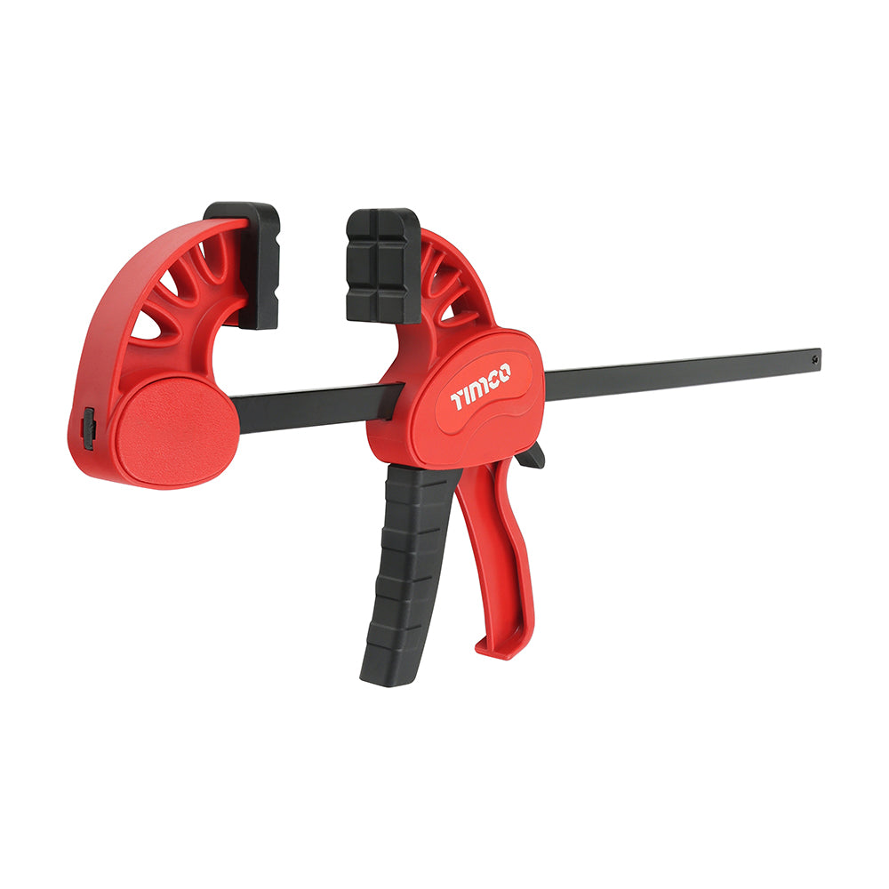 This is an image of Timco - Mini Quick Change Bar Clamp 12" (2 Pieces Backing Card) 468142