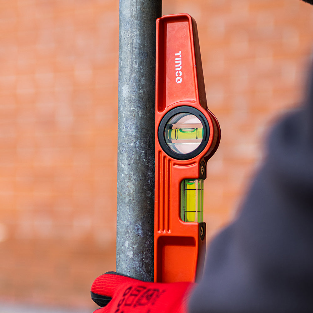 This is an image of Timco - Scaffold Spirit Level 250mm (1 Each Unit) 468153