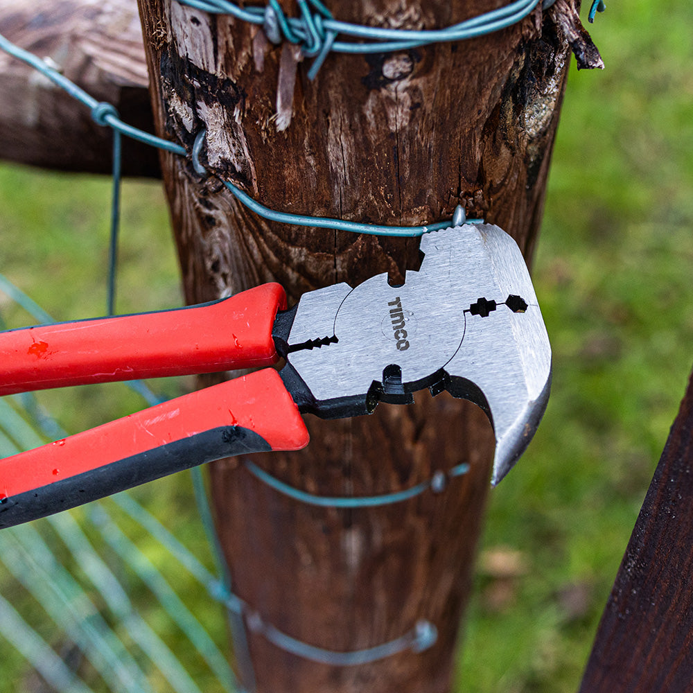 This is an image of Timco - Multi-functional Fencing Pliers 13 1/2" (1 Each Backing Card) 468179