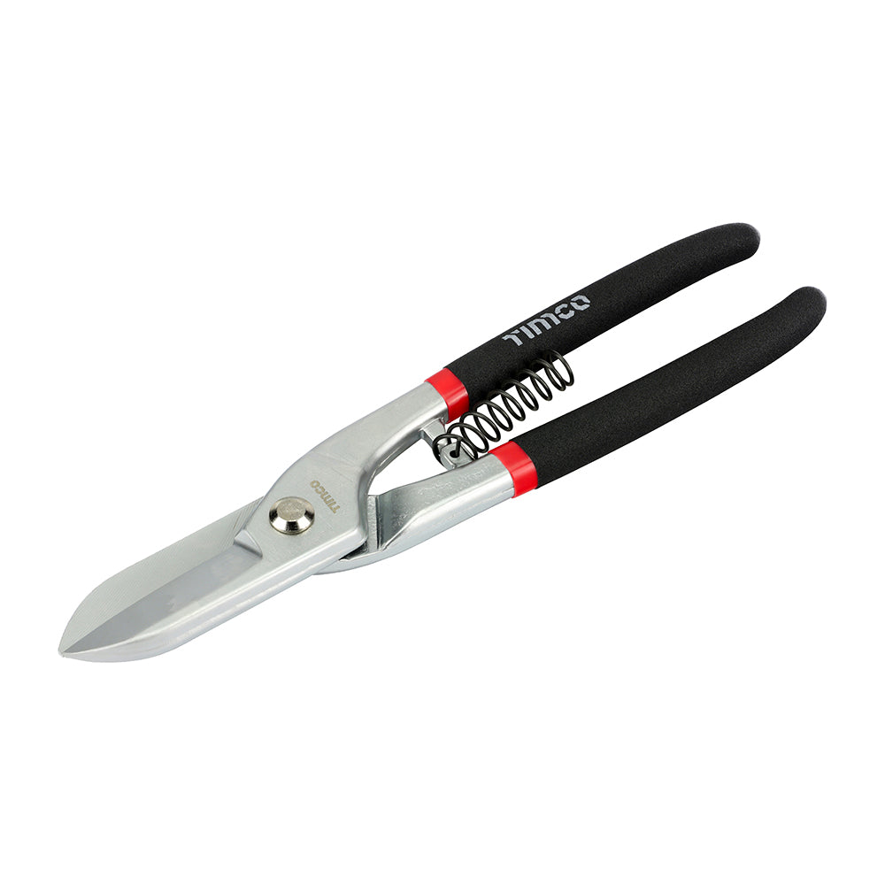 This is an image of Timco - Tin Snips 10" (1 Each Backing Card) 468182