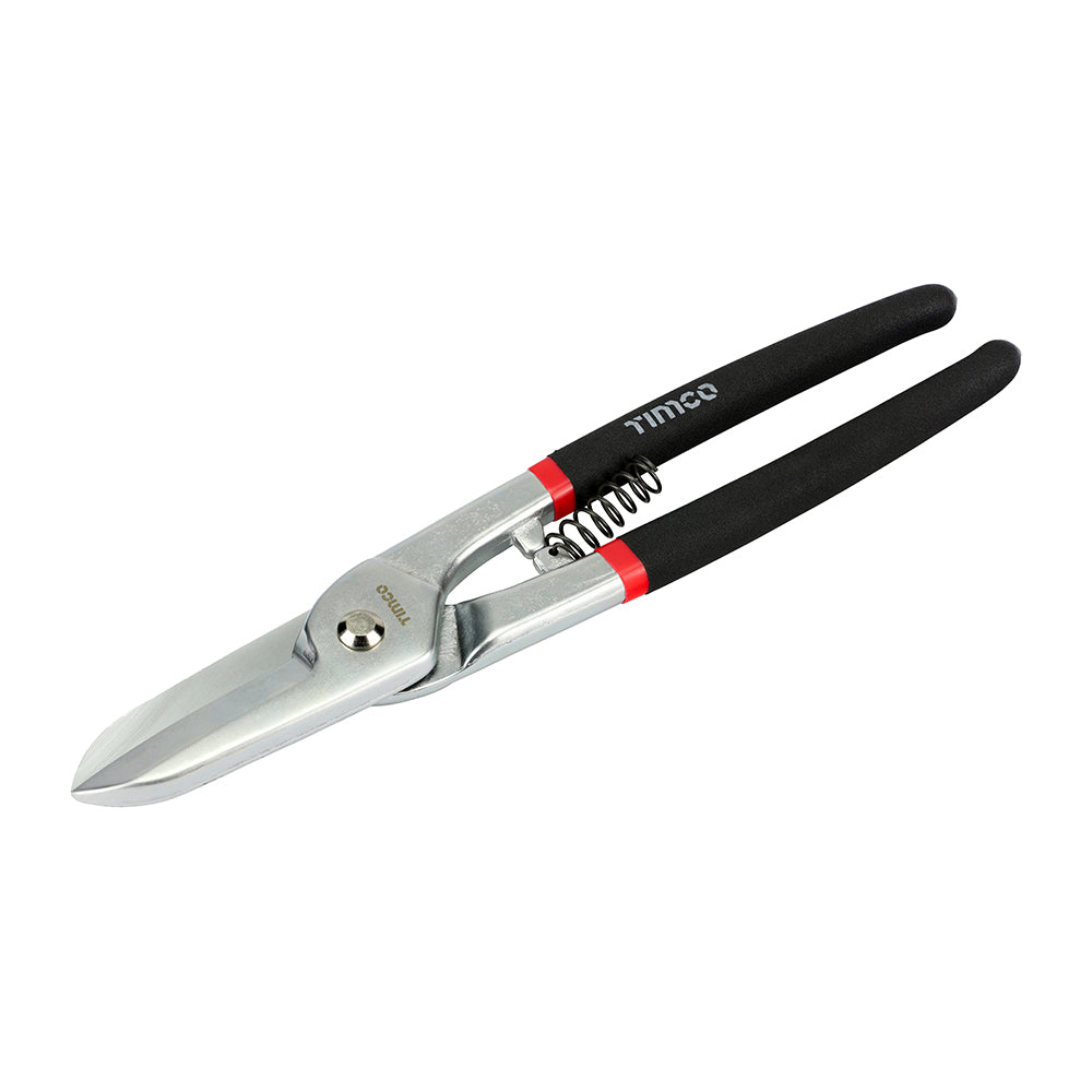 This is an image of Timco - Tin Snips 12" (1 Each Backing Card) 468183
