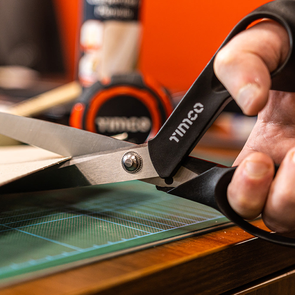 This is an image of Timco - Tradesmans Scissors 9 1/2" (1 Each Blister Pack) 468184